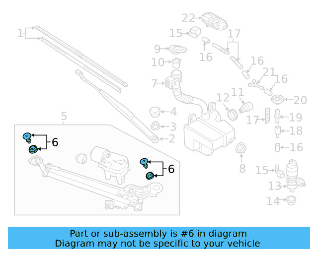 Motor & Linkage Mount Kit 8V0-998-754 - View 4