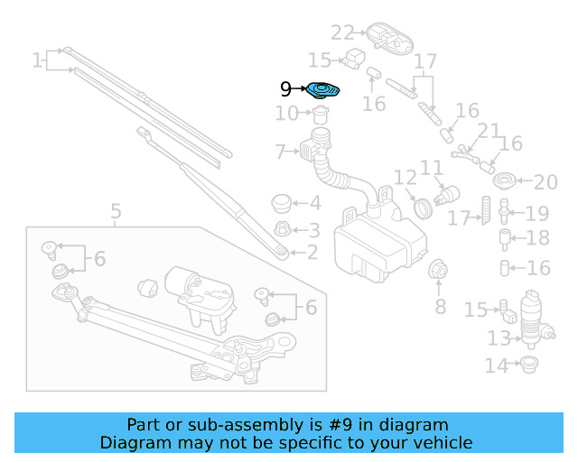 Reservoir Cap 3Q0-955-455 - View 5