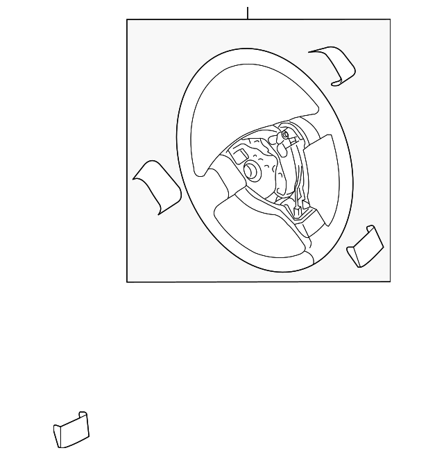 Steering Wheel 3C8-419-091-CA-E74 - View 4