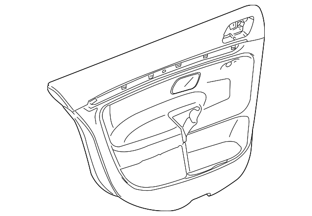 Door Trim Panel 1K6-867-211-FA-TRS - View 2