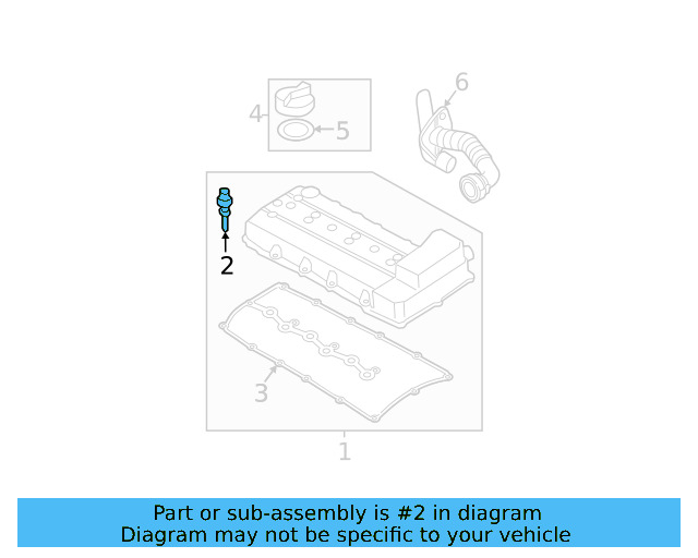 Valve Cover Bolt 03H-103-831 - View 14