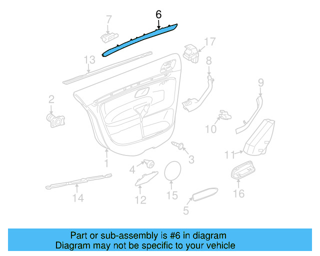 Trim Molding 1K4-867-449-3AT - View 5