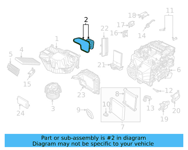 Air Inlet Gasket 1EA-819-037-C - View 3