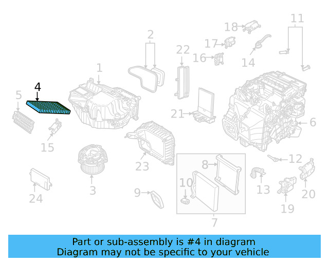 Air Filter 1EA-819-669 - View 4