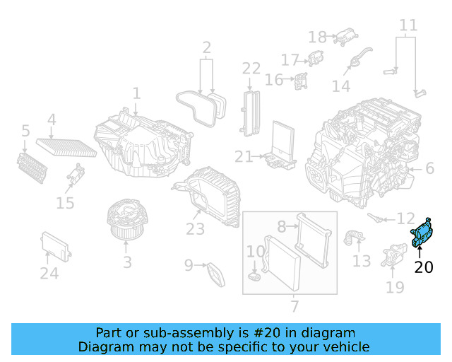 Adjust Motor 2Q0-907-511-G - View 14