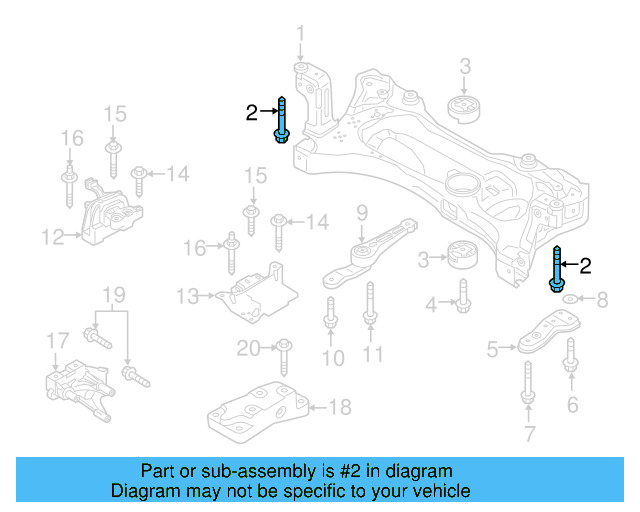Suspension Stabilizer Bar Link Bolt N-106-994-01 - View 16