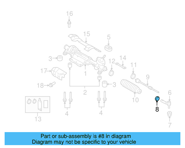 Adjust Nut N-011-164-17 - View 54