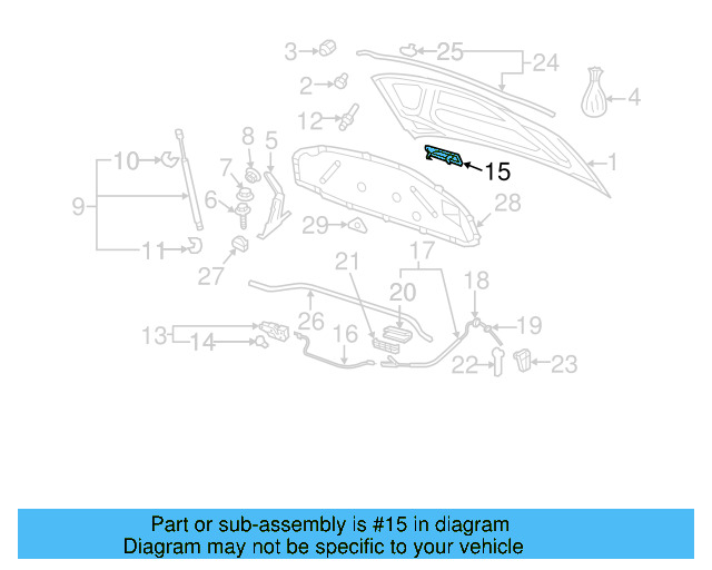 Safety Catch 1Q0-823-480 - View 8