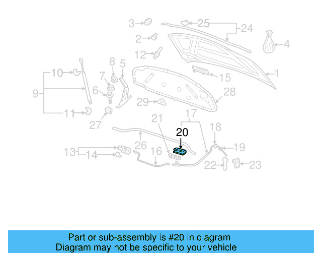 Cable Guide 5N0-823-411 - View 7