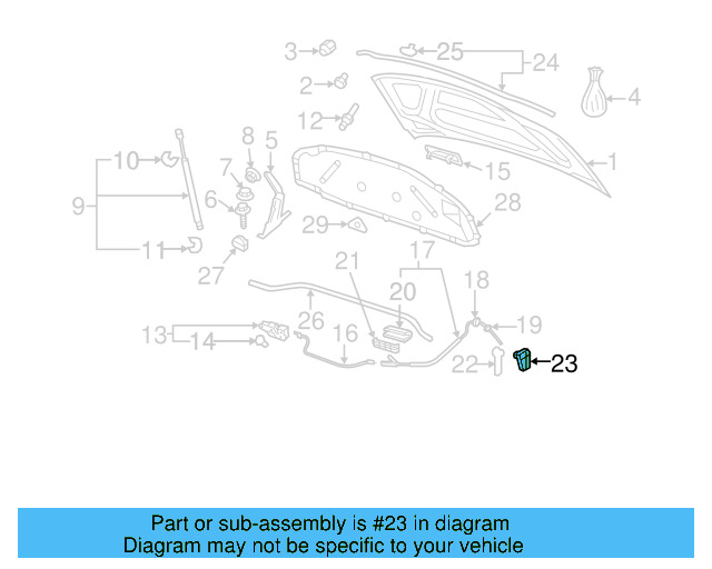 Bracket 1K1-823-633-B - View 24