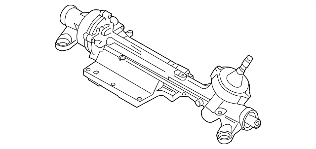 Steering Gear 3C1423061P