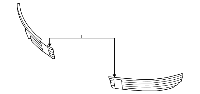 Lower Grille 3B0-853-665-H-B41