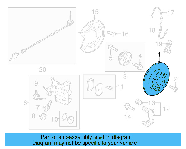 Rotor 5Q0-615-601-E - View 5