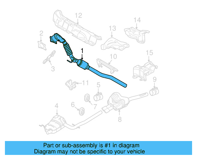 Converter & Pipe 1K0-254-512-PX - View 2