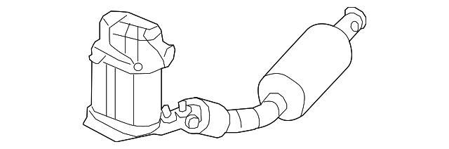 Front Pipe 1K0-254-705-G - View 2