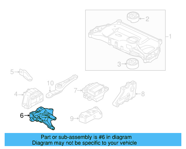 Bracket 1K0-199-295-E - View 5