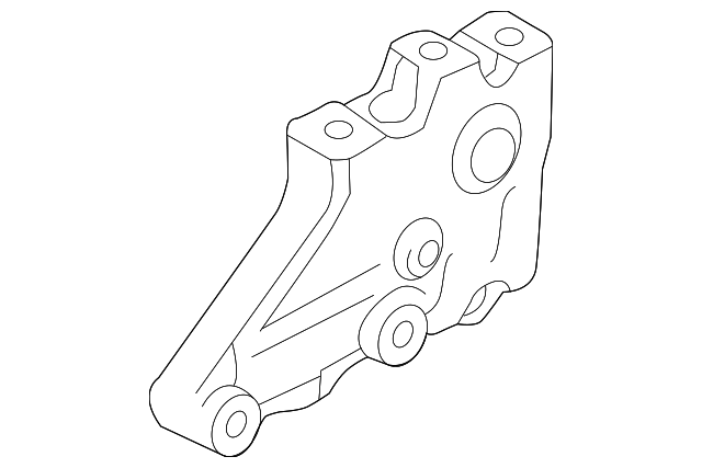 Trans Mount Lower Bracket 1K0-199-117-CD
