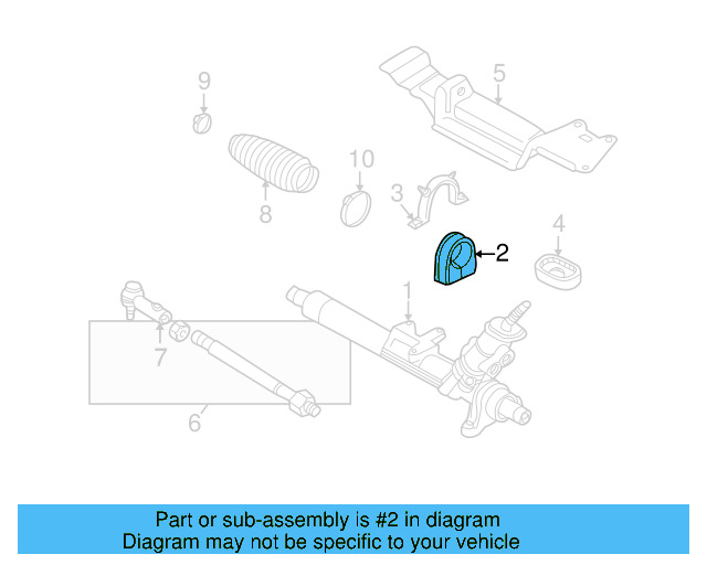 Gear Assembly Insulator 1J0-422-884-A