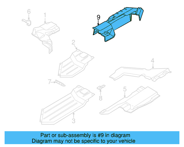 Heat Shield 701-253-733-B - View 3