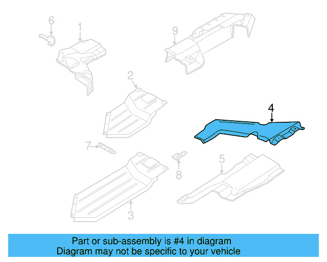 Heat Shield 701-253-733-B - View 5