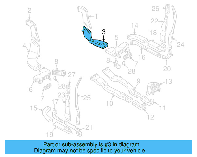Lower Duct 3D0-819-806 - View 5