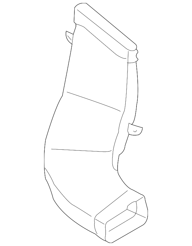 Lower Duct 3D0-819-805 - View 2