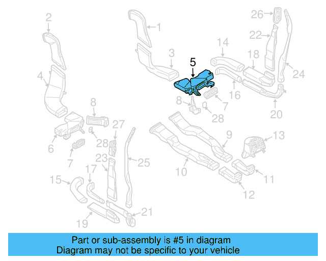 Air Distributor 3D0-819-509-A - View 2