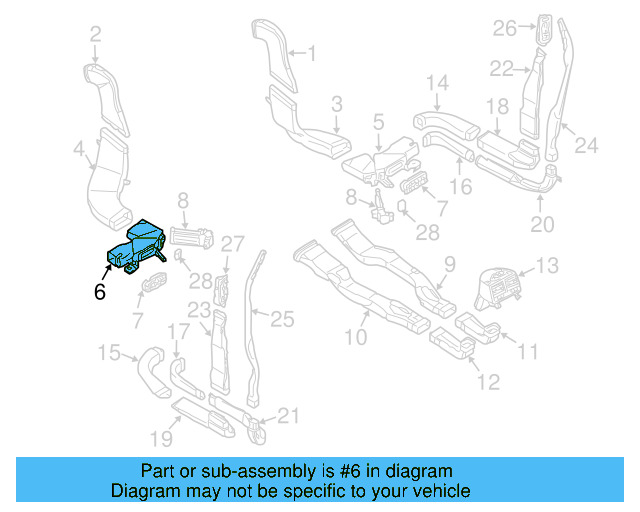 Air Distributor 3D0-819-509 - View 3