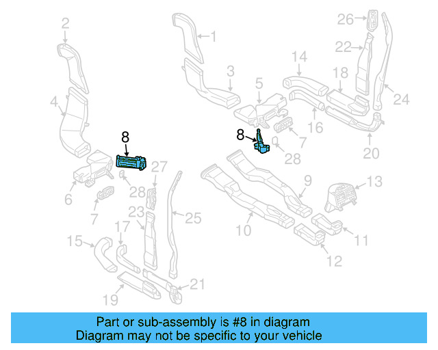 Heater Element 3D0-959-984 - View 3