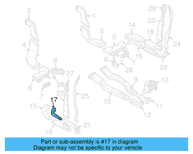 Intermediate Duct 3D0-819-897 - View 2