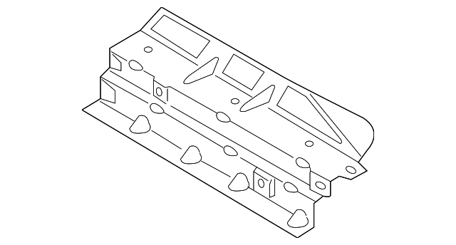 Turbocharger Mount Heat Shield 06K-133-833-AL