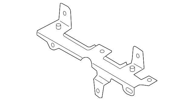 Turbocharger Mount Heat Shield Bracket 06J-145-383-D - View 3