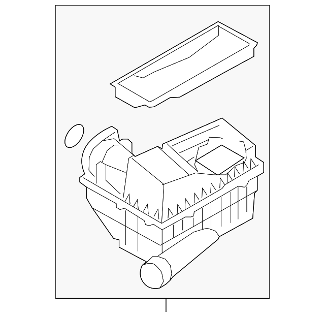 Air Cleaner Assembly 1K0-129-607-AG - View 5