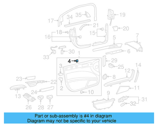Side Outlet 3D0-857-482-A-1QB - View 5