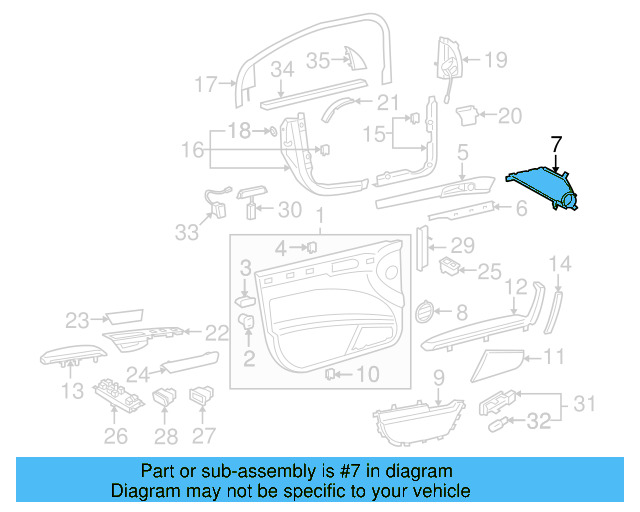 Floor Duct 3D1-819-151-E - View 10