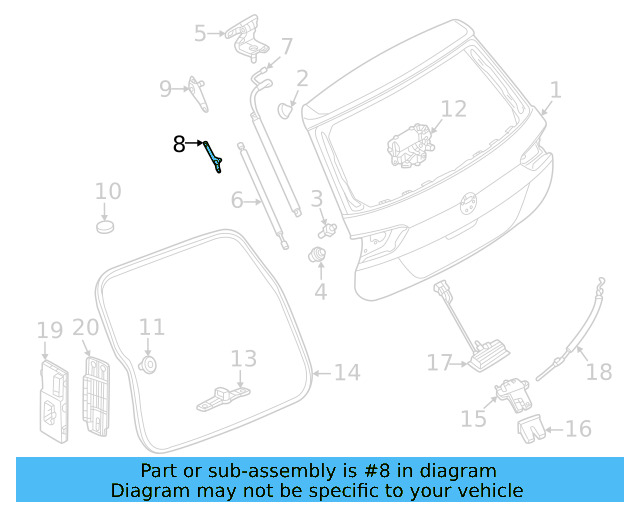 Mount Plate 5NA-827-435-A - View 7