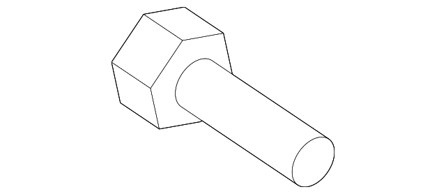 Engine Air Intake Hose Bolt N-909-936-01 - View 3