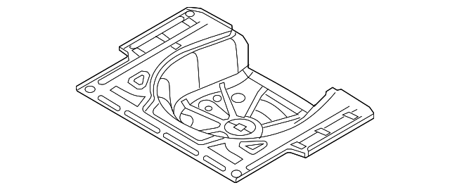 Floor Pan 1J5-813-114