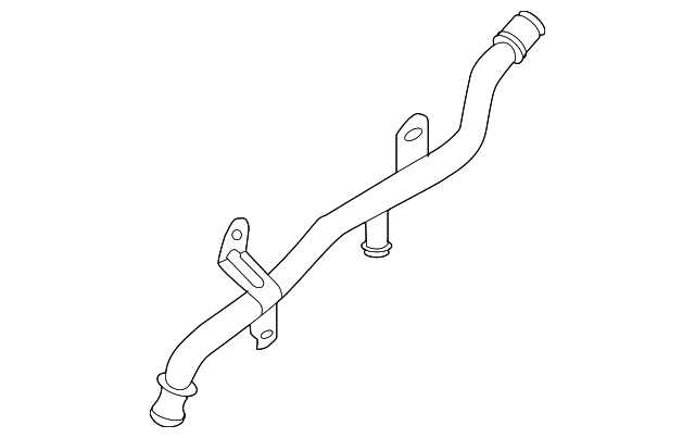 Water Pipe 3C0-121-070-P - View 2