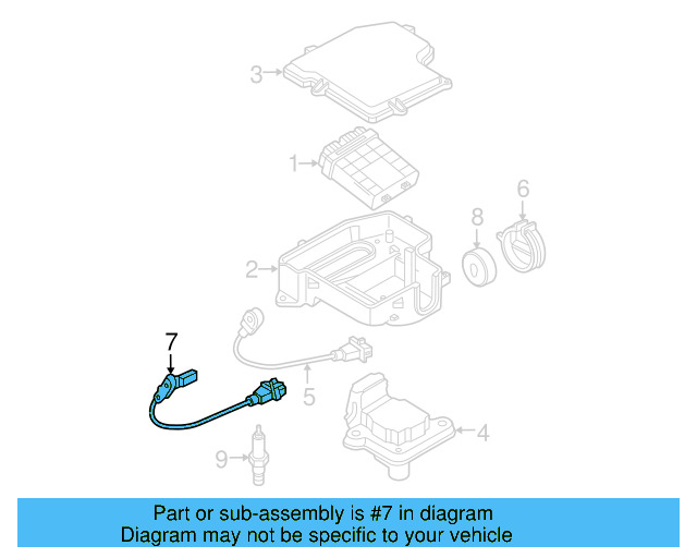 Crankshaft Position Sensor 071-957-147
