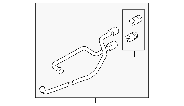 Water Pipe 3QF-819-857-A - View 2