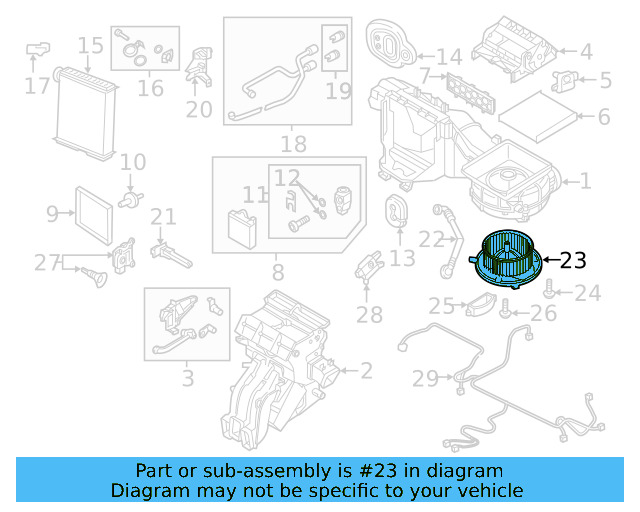 Fan & Motor 3QF-819-021 - View 7