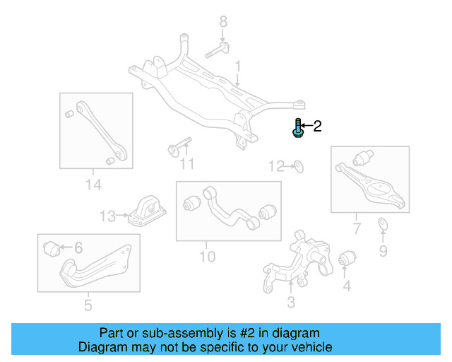 Suspension Cross N-910-964-01 - View 9