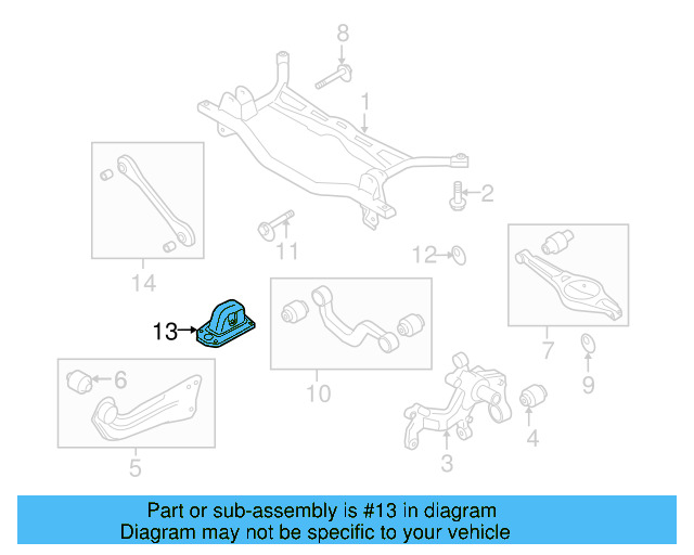 Bracket 1K0-505-130-L - View 23