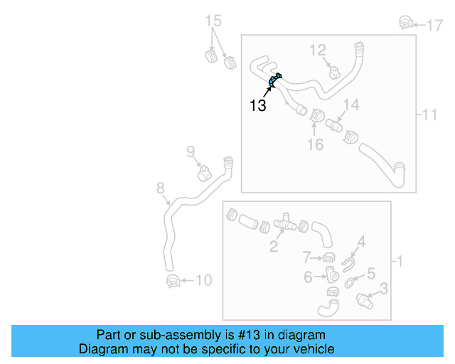 Hose Assembly Holder 3C0-121-093-D - View 5