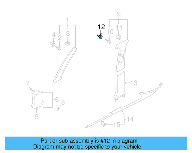 Scuff Plate 3B0-853-370-D-Q70 - View 15