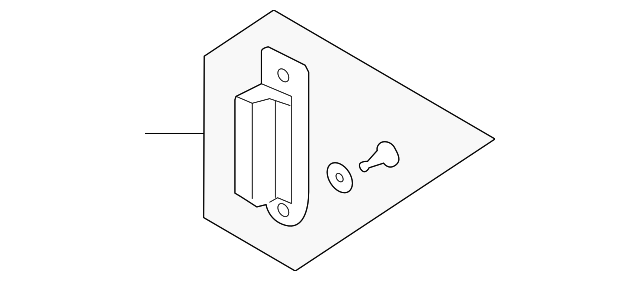 Condenser Bracket 7L0-498-871 - View 8
