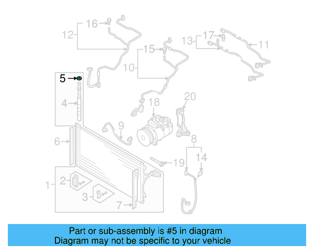 Dehydrator Cap 7L0-820-231-A - View 9