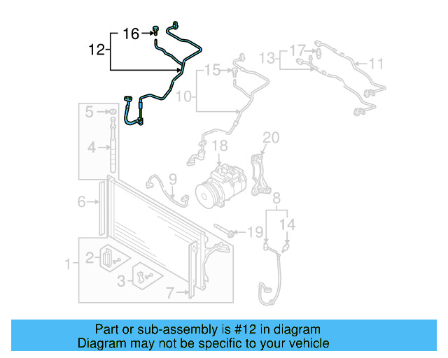 Discharge Hose 7L6-820-721-BH - View 3