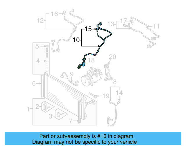 Suction Line 7L0-820-017-N - View 6